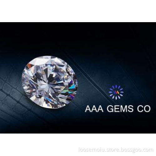 High Hardness White Pendant Jewelry Moissanite 4 Carat Cutt
